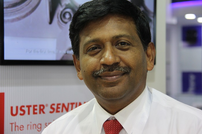 Muraliganesh K., Usterized auditor working for the Uster subsidiary in India. © Uster Technologies 